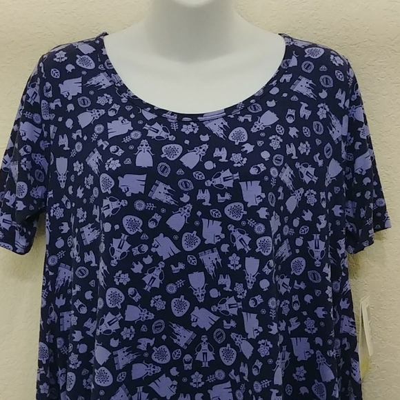 LLR Disney Its A Small World Perfect T Tunic- 0255 - Picture 3 of 12